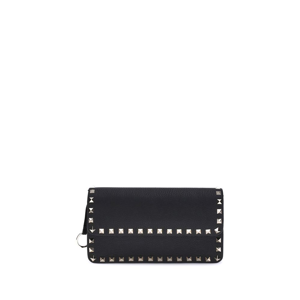 Pochette Valentino Garavani Rockstud grise