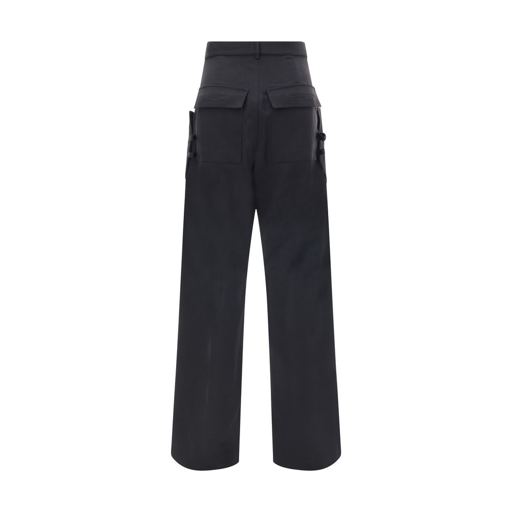 Pantalons Rick Owens Stefan noirs