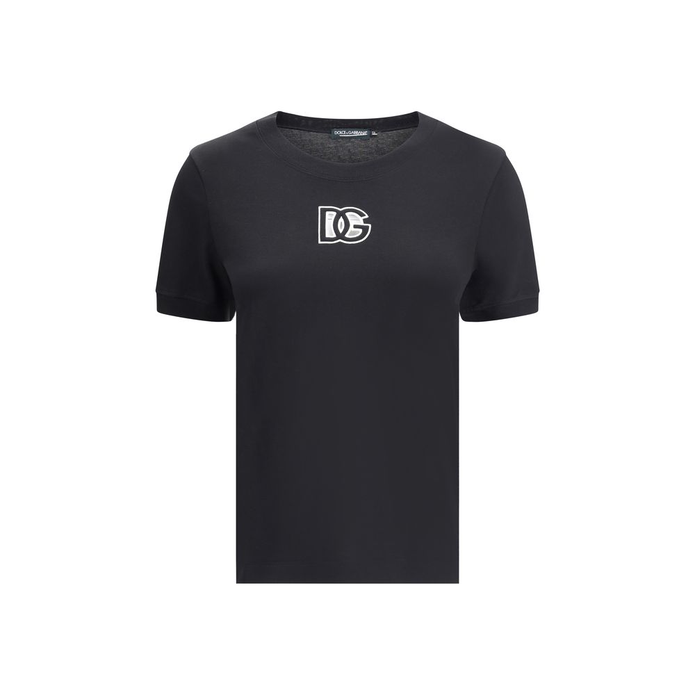 T-shirt Dolce&Gabbana logo blanc