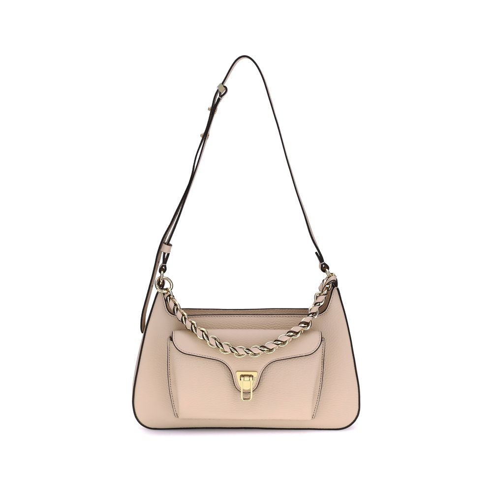 Sac épaule Coccinelle Beat Generation beige
