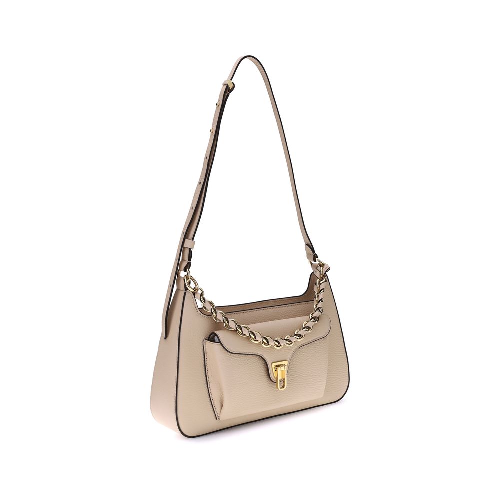 Sac épaule Coccinelle Beat Generation beige