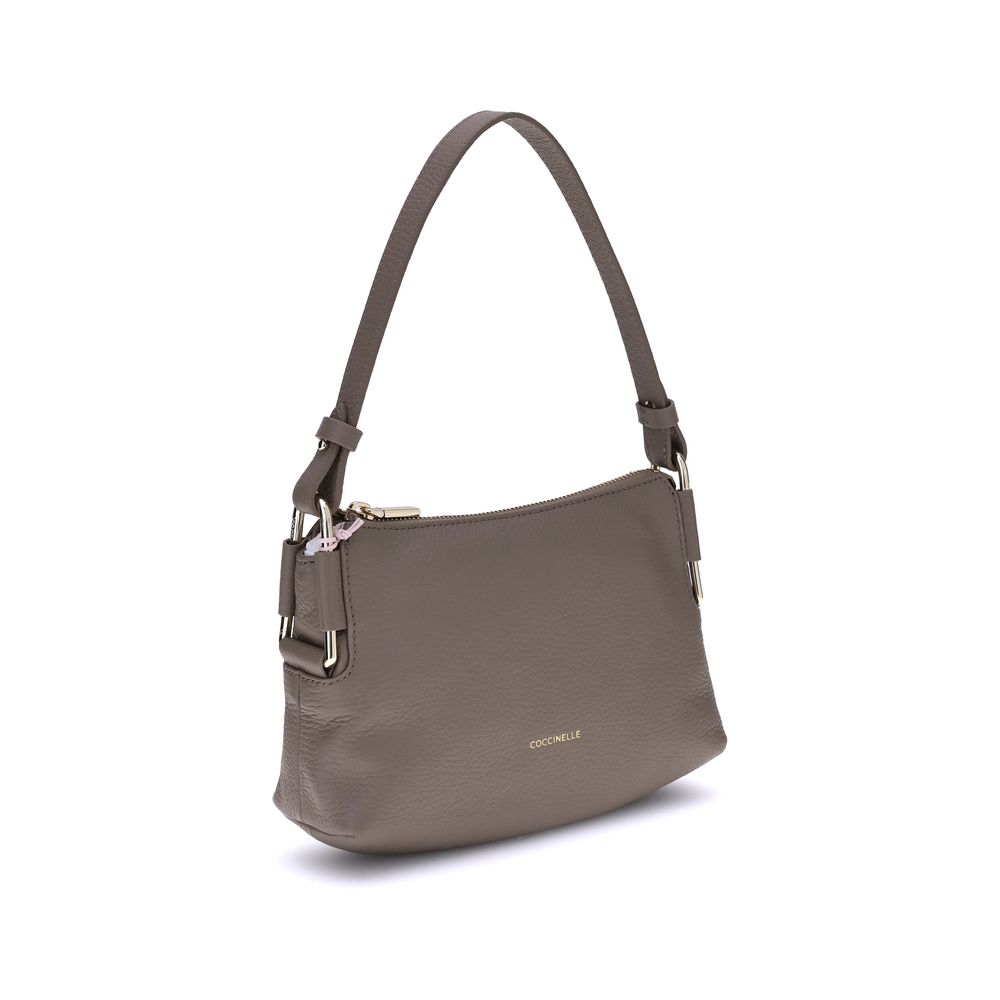 Sac épaule Coccinelle Rebekka beige