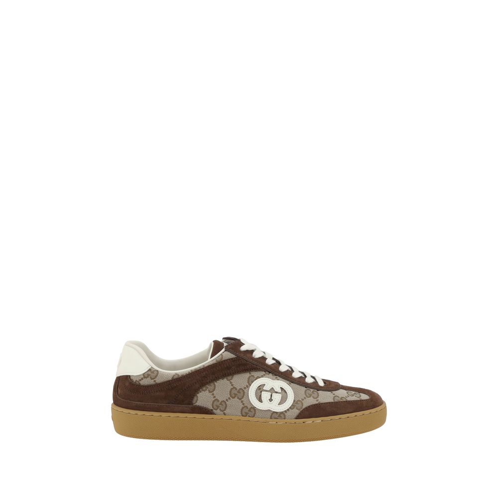Baskets Gucci GG blanches