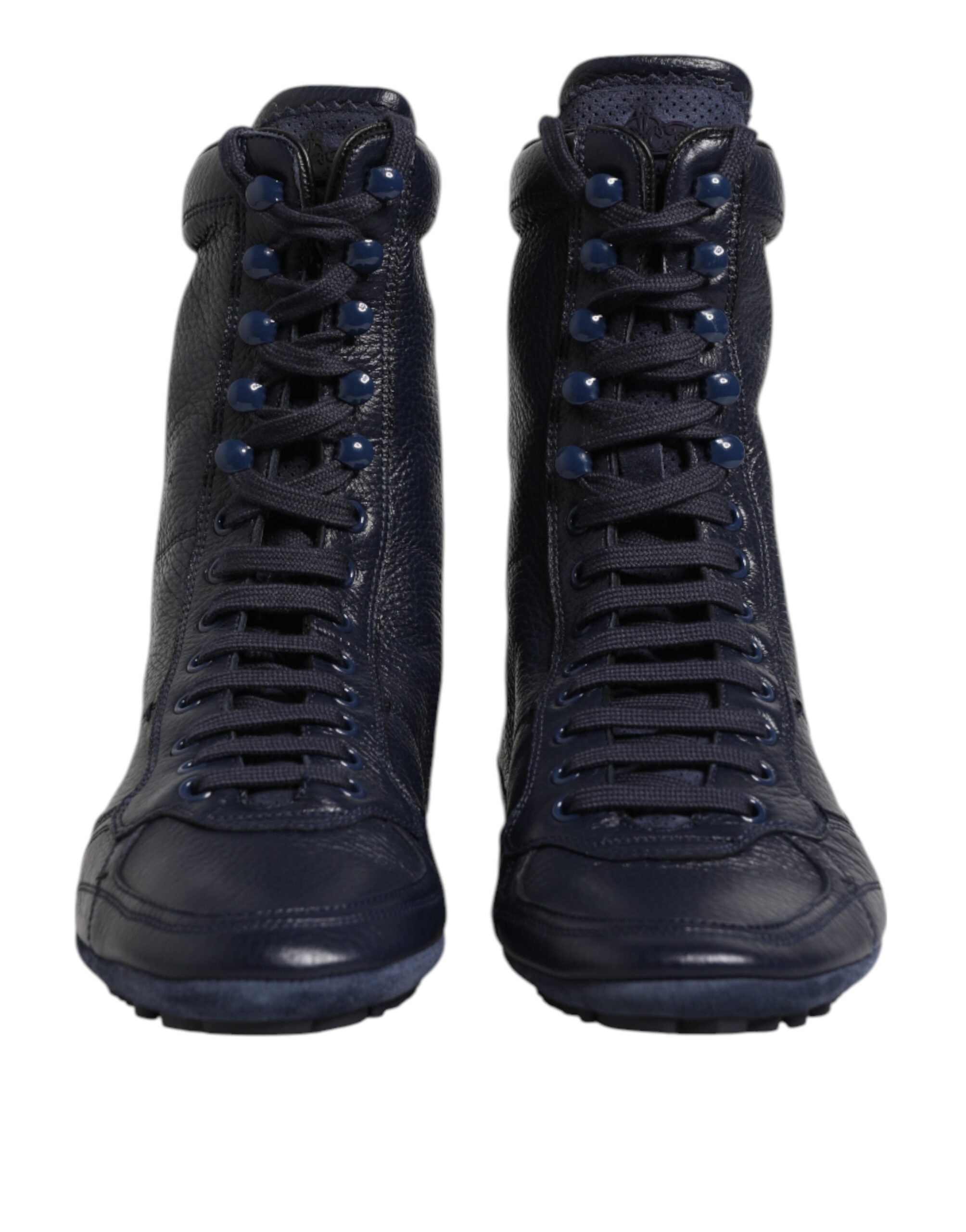 Baskets Dolce & Gabbana high top bleu foncé