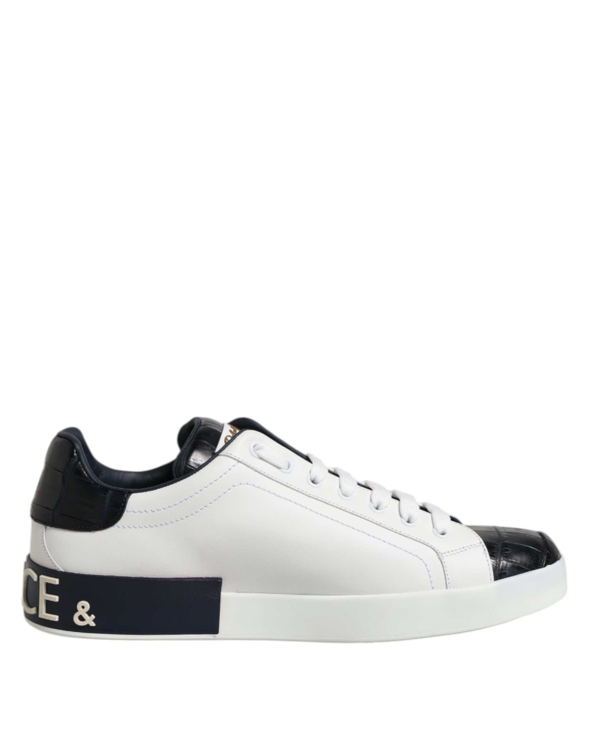 Baskets Dolce & Gabbana Portofino blanches et noires