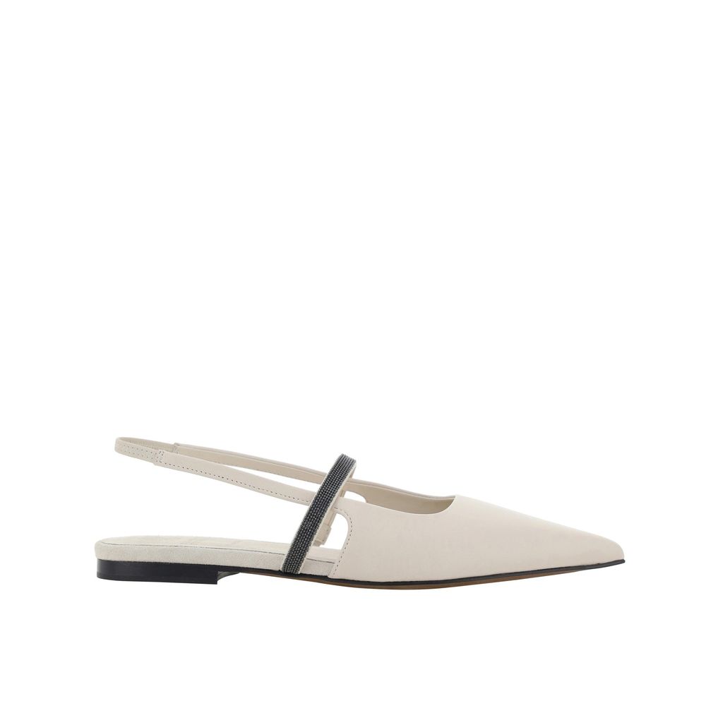 Slingbacks Brunello Cucinelli noirs
