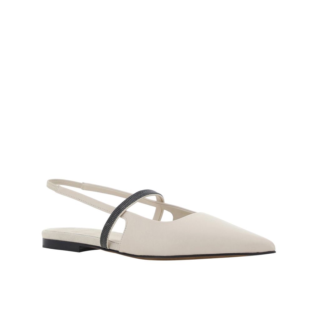 Slingbacks Brunello Cucinelli noirs