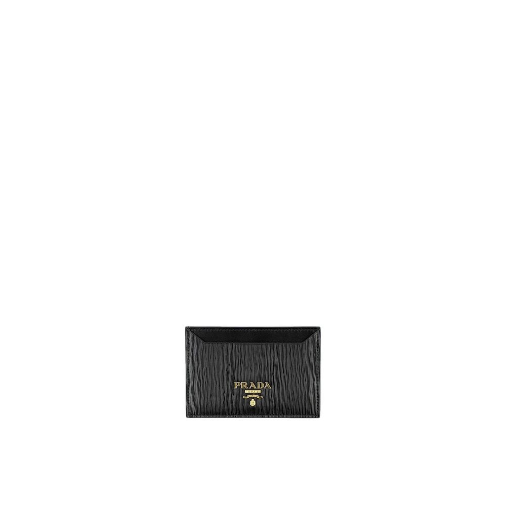 Portefeuille Calf cuir femmes noir