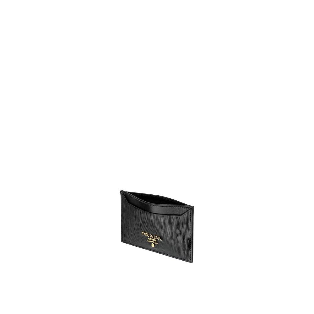 Portefeuille Calf cuir femmes noir