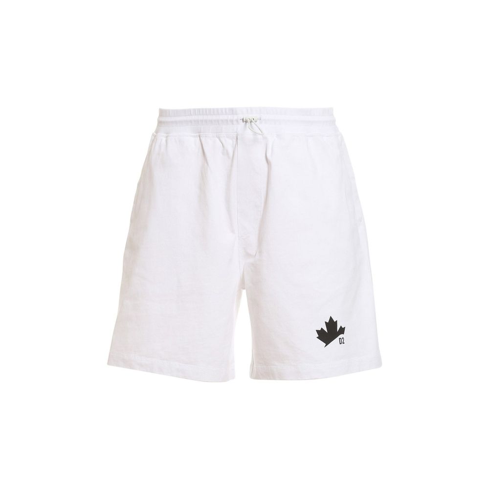 Shorts Dsquared2 D2 Leaf noirs