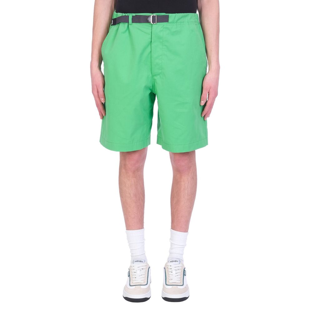 Shorts hommes avec ceinture grise