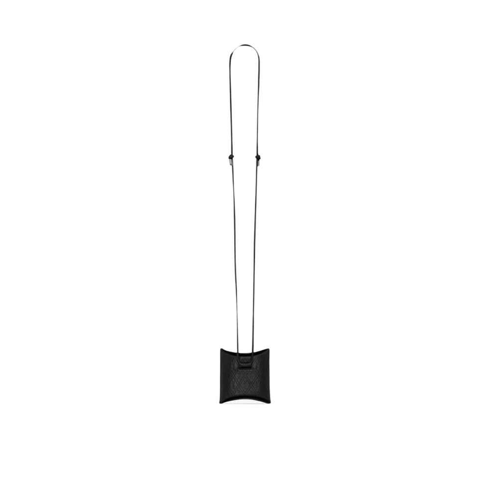 Étui Airpods Saint Laurent Cassandre noir