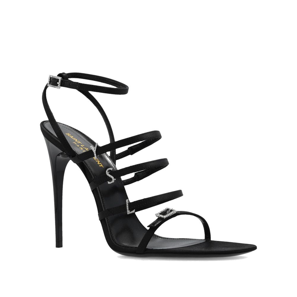 Sandales Saint Laurent Jerry noires