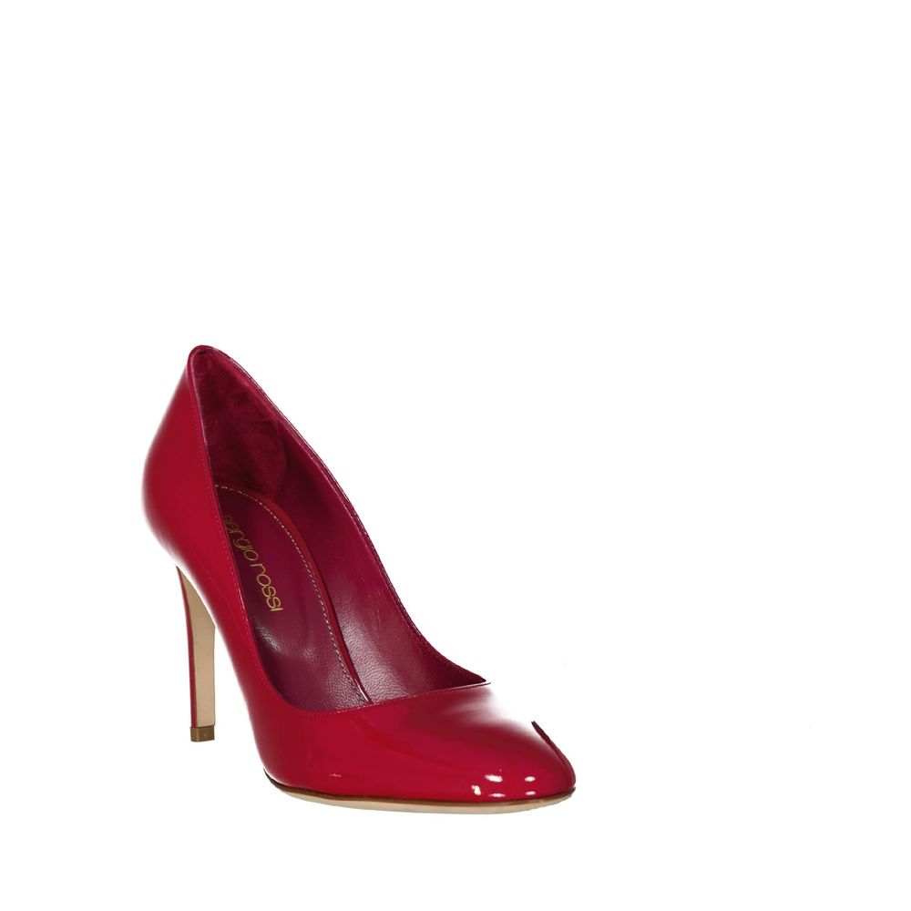 "Escarpins en cuir italiennes noires"