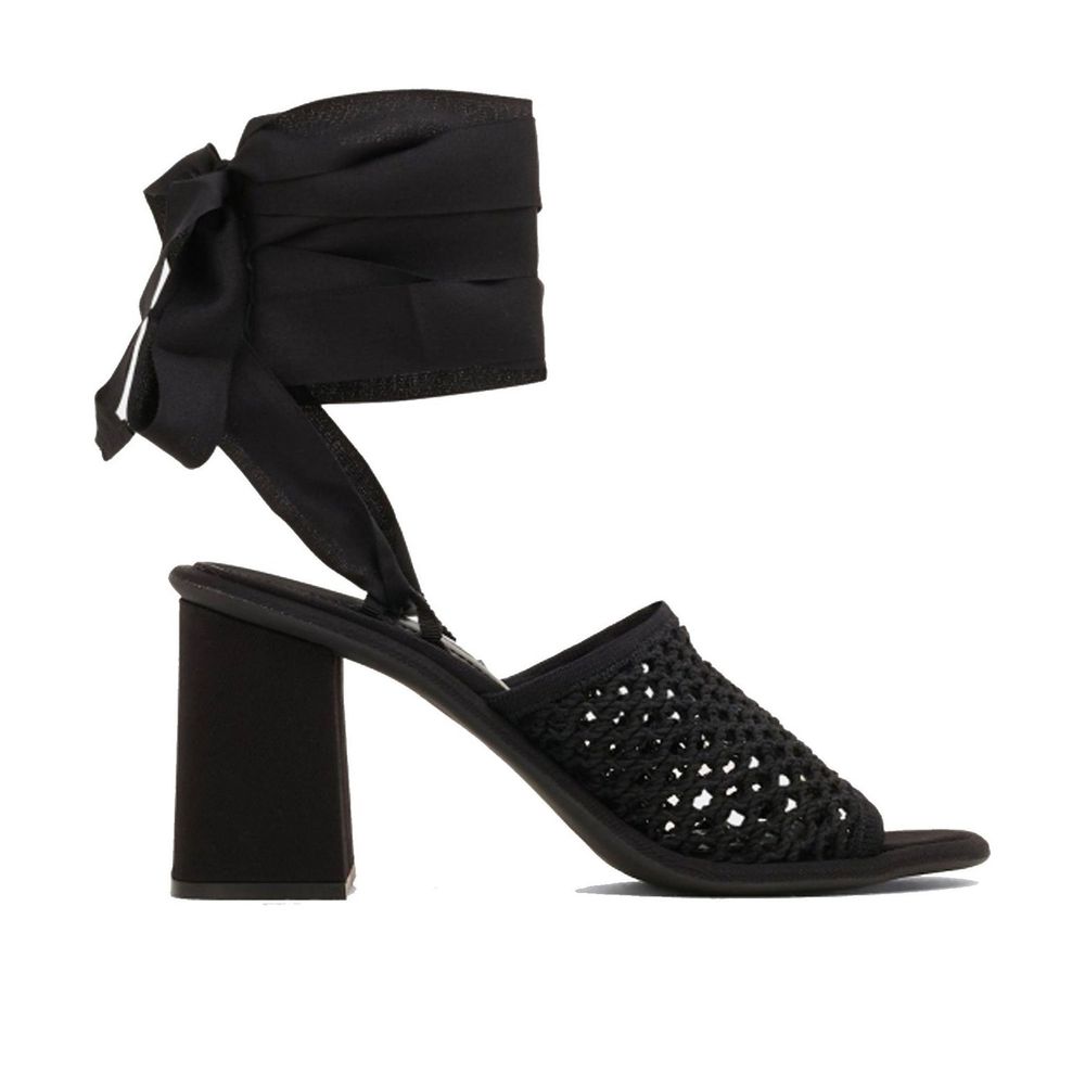 Sandales macramé italiennes crème