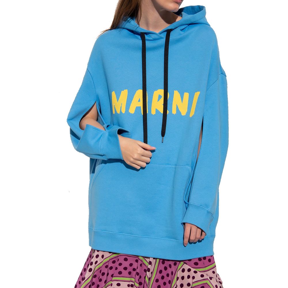Sweat Marni à capuche gris