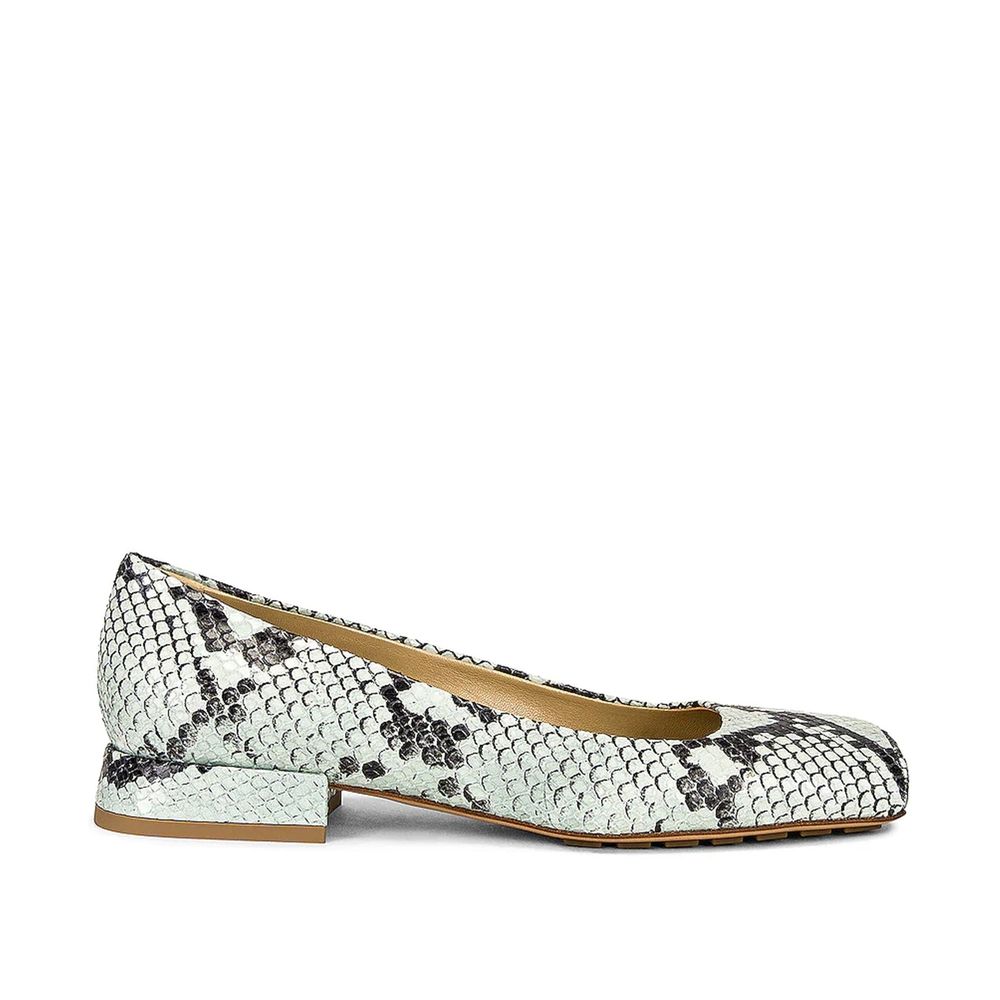 Ballerines Bottega Veneta effet python