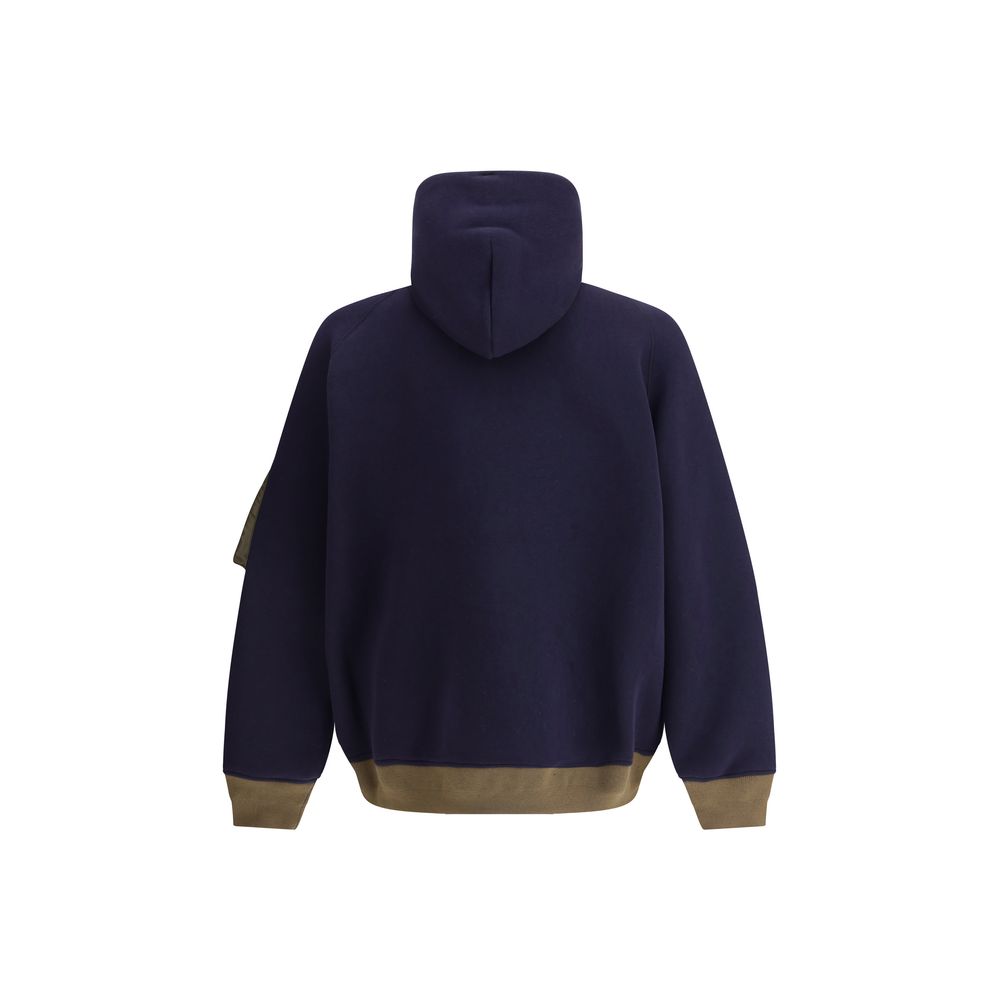 Hoodie Sacai oversize noir