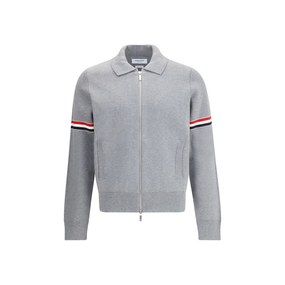 Sweat-shirt Thom Browne zippé multicolore