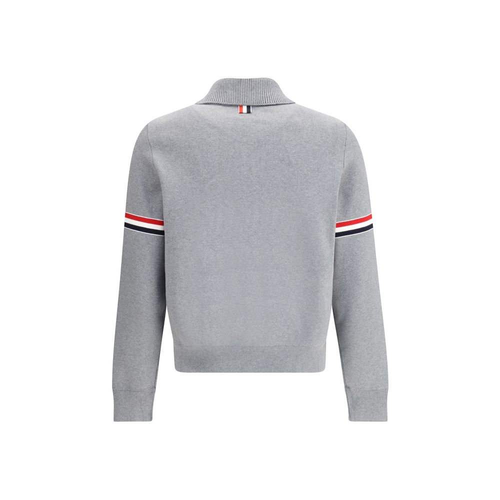 Sweat-shirt Thom Browne zippé multicolore