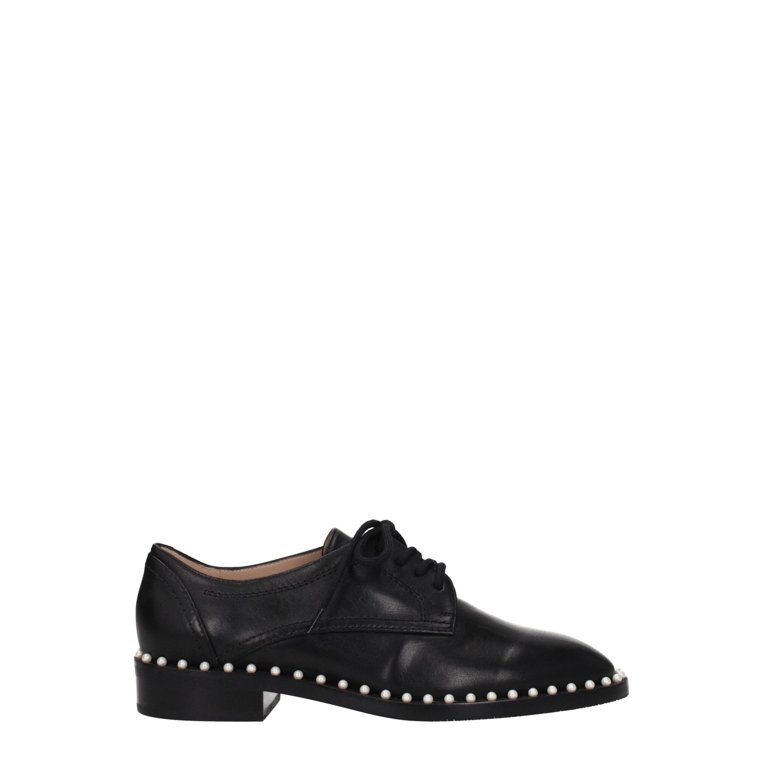 Oxfords Stuart Weitzman en cuir noirs
