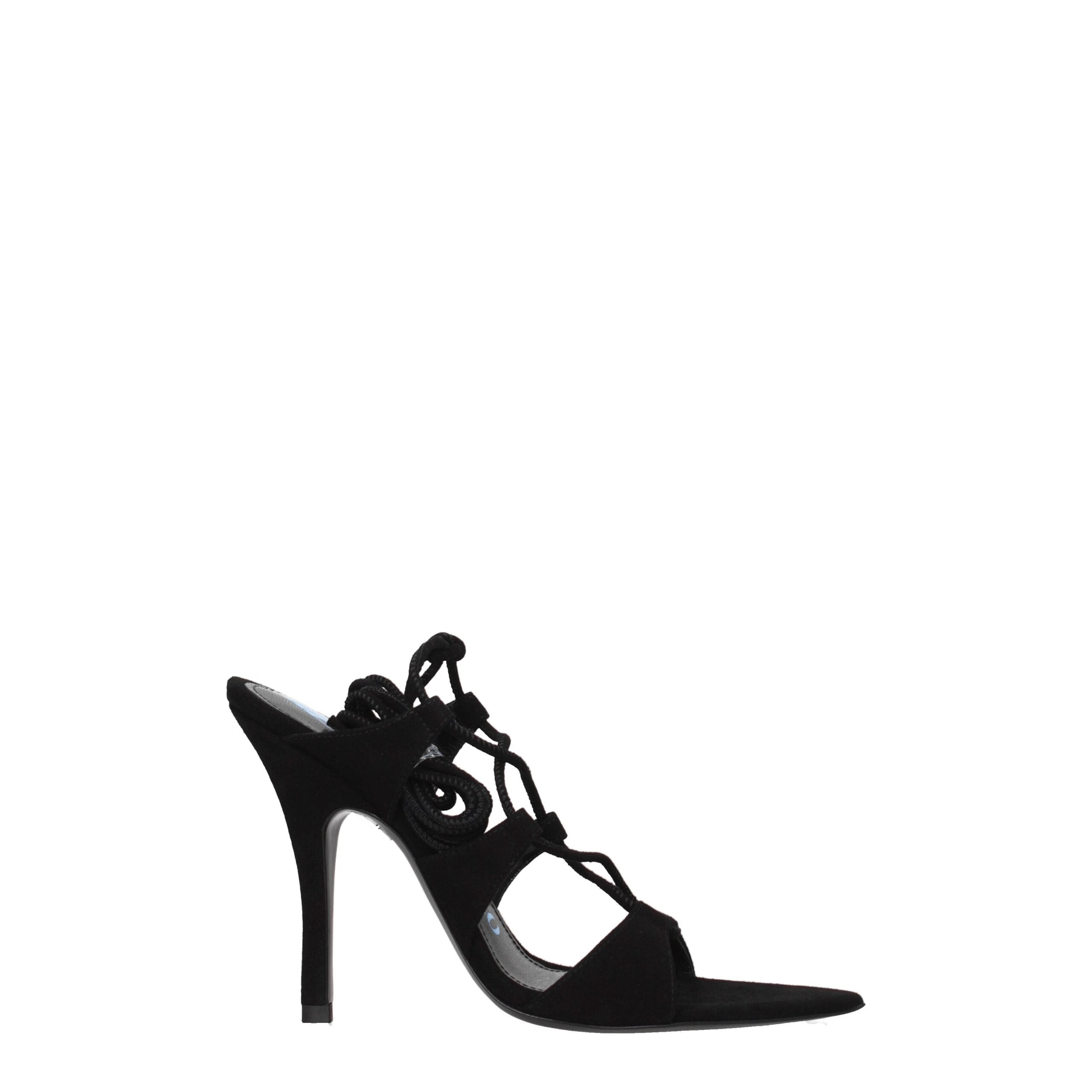 Sandales The Attico S625L007100 noires
