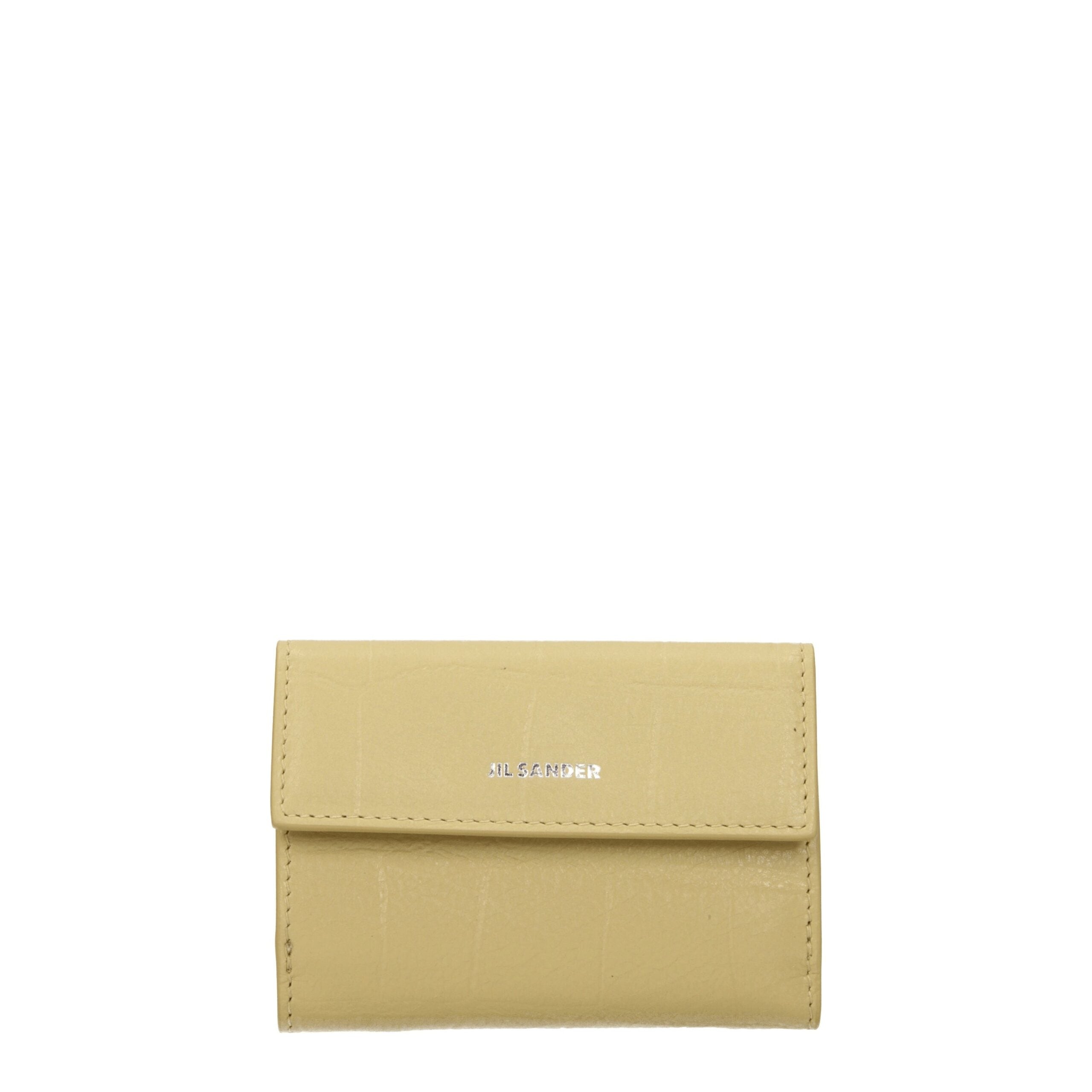 Portefeuille Jil Sander J07UI0009P jaune citron
