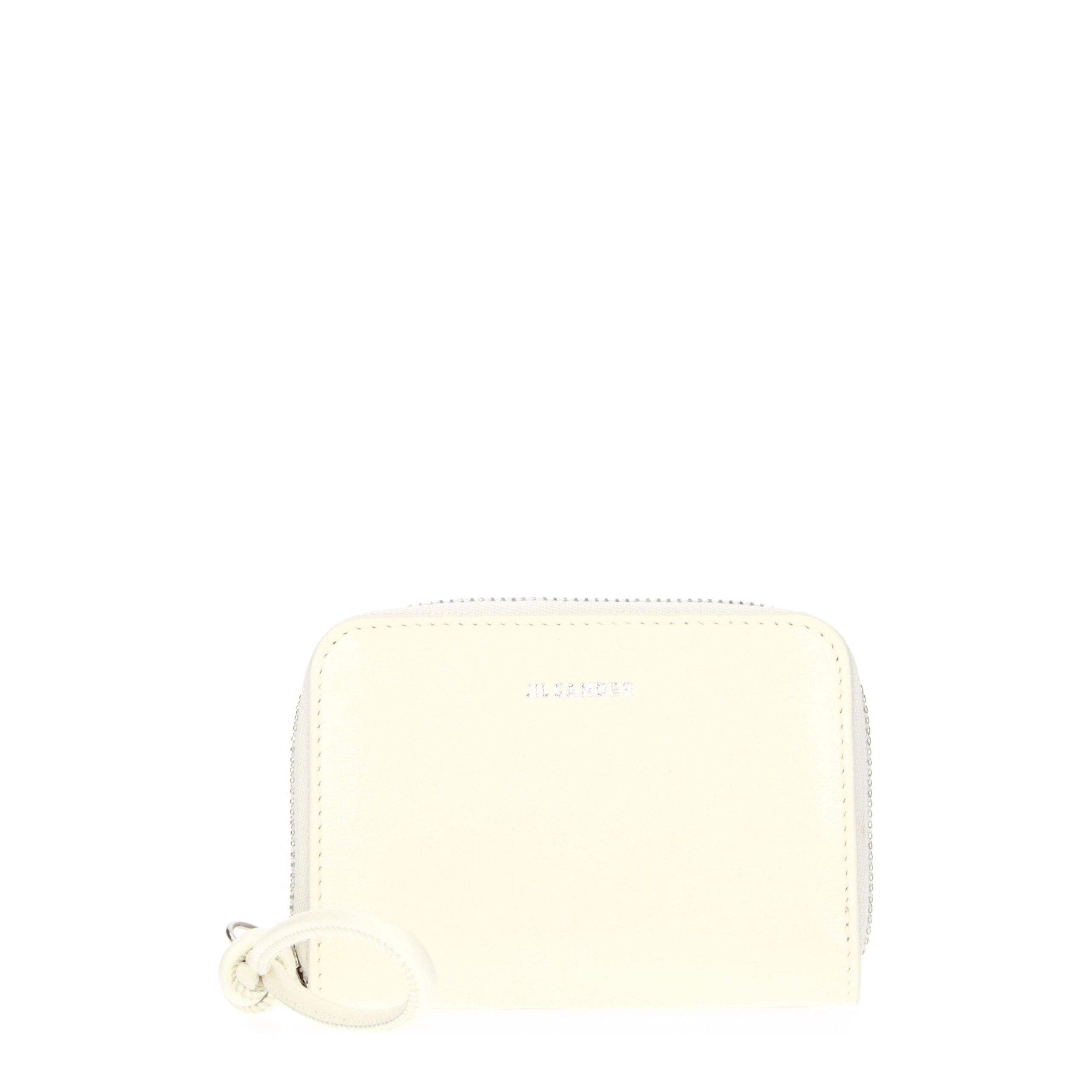 Porte-monnaie Jil Sander beige