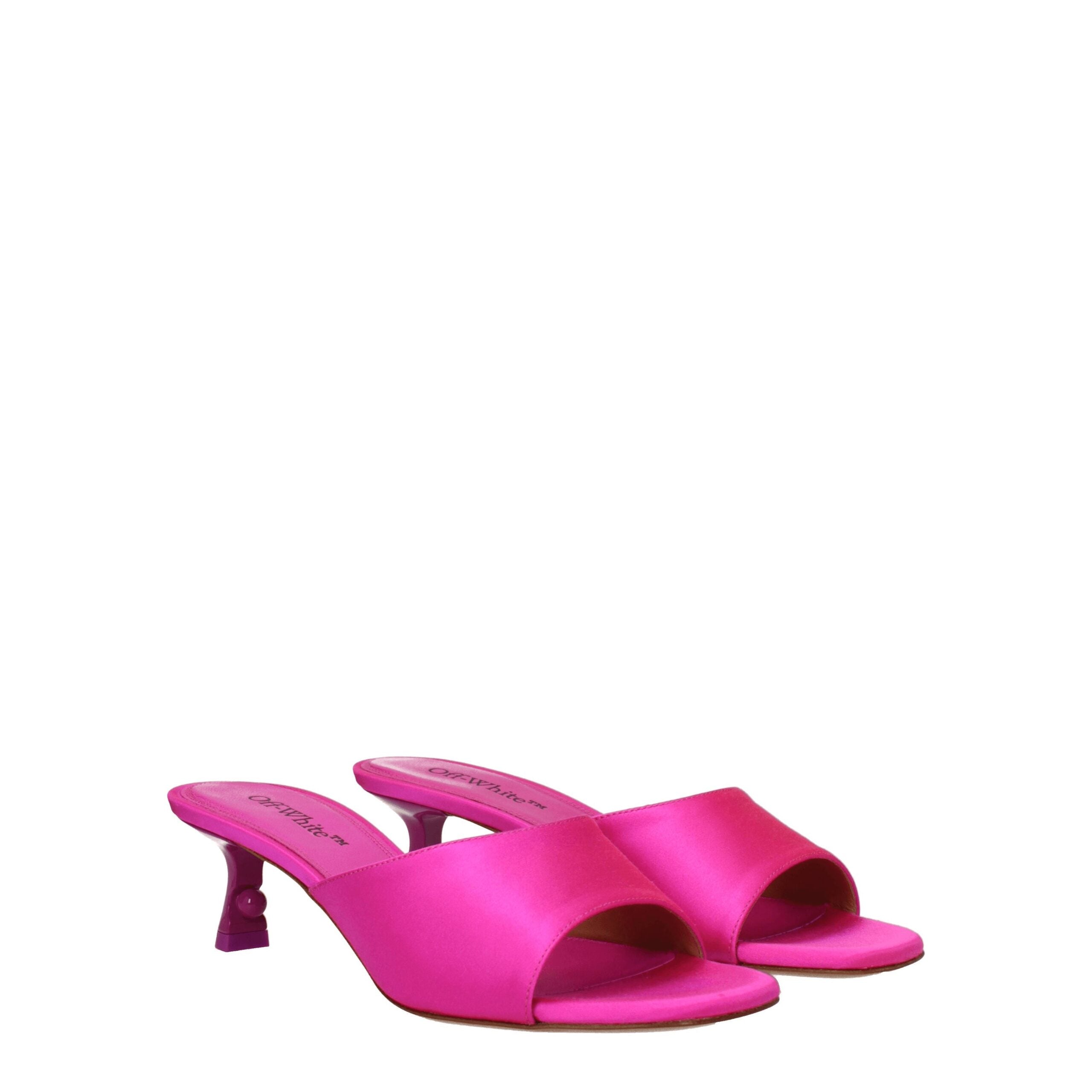 Sandales Off-White fuchsia