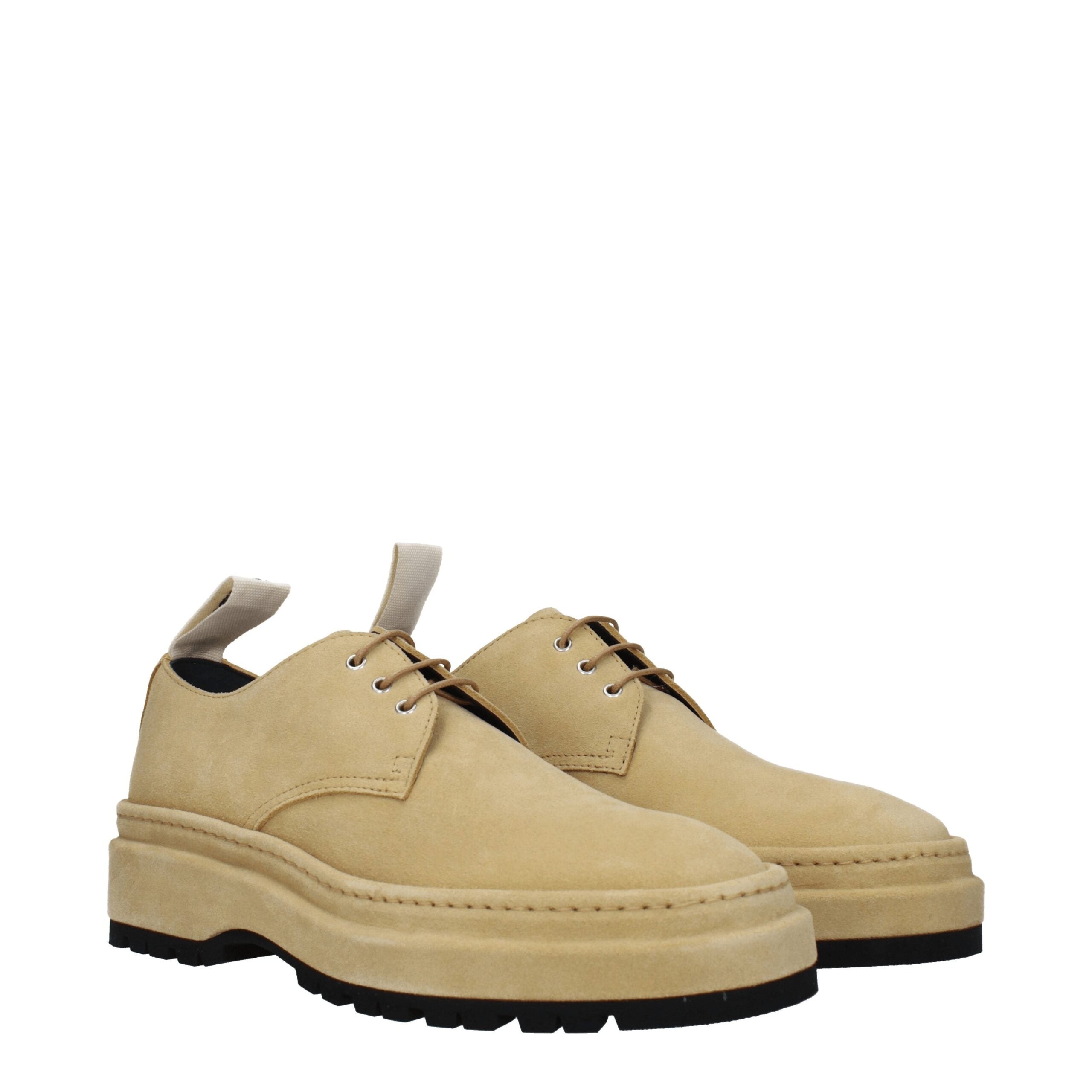 Oxfords Jacquemus en suède beige