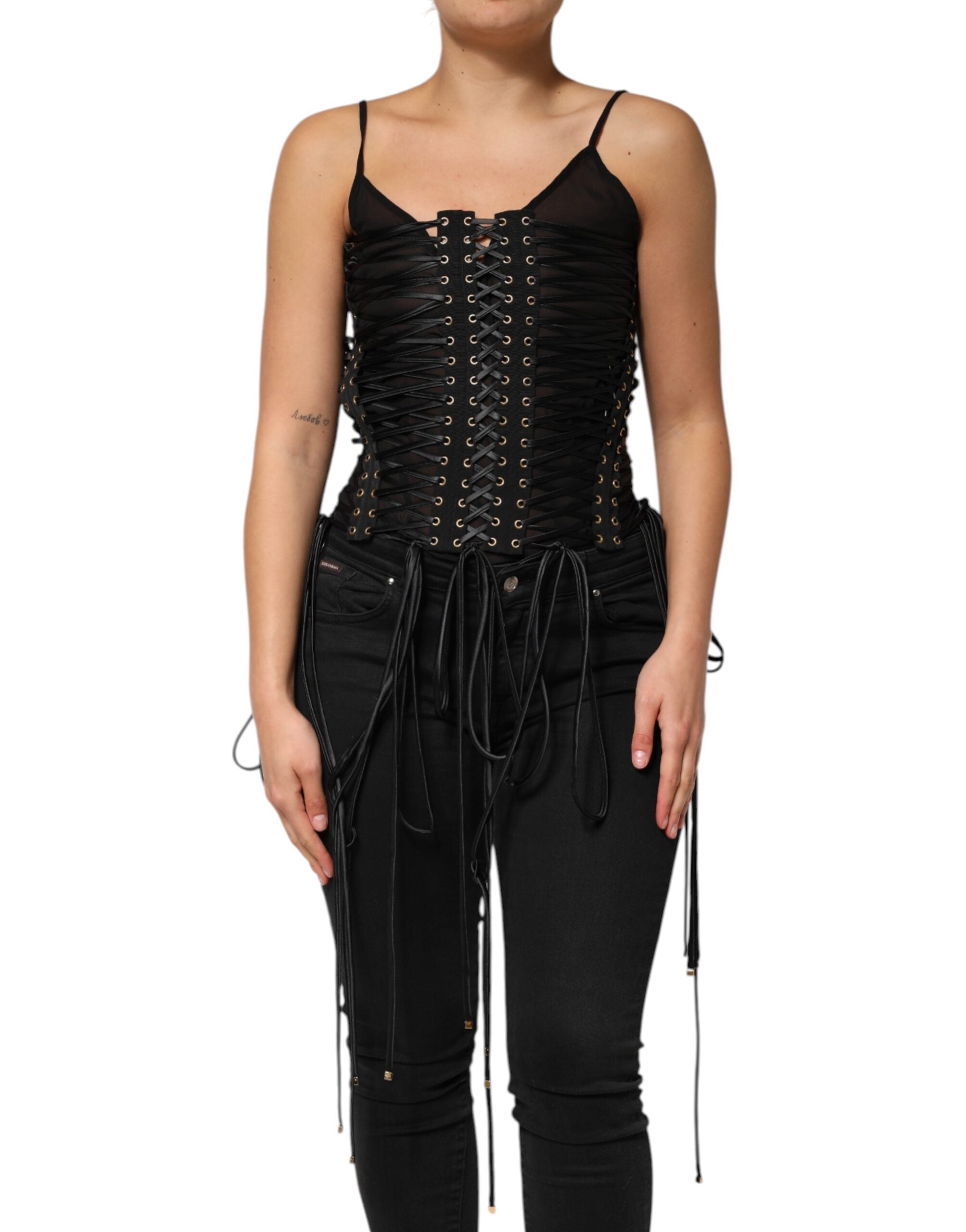 Corset Dolce & Gabbana noir