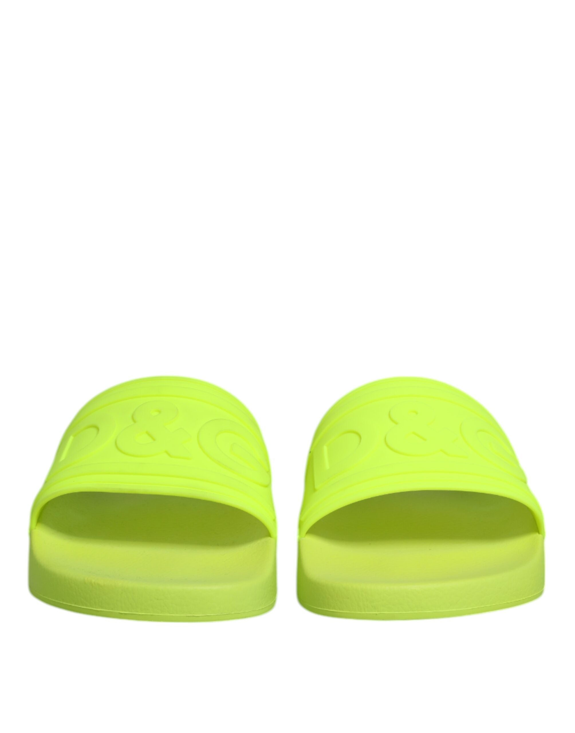 Sandales Dolce & Gabbana vert néon