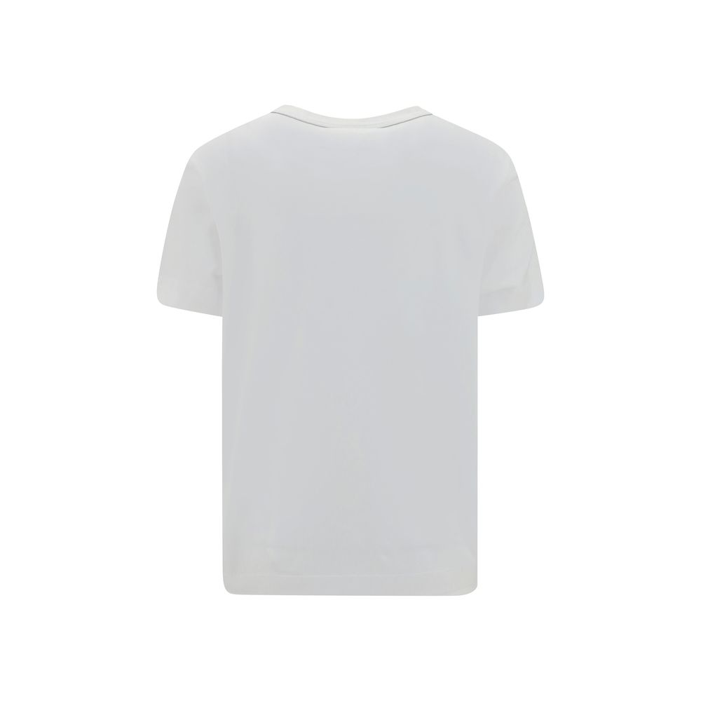 T-shirt Brunello Cucinelli monochrome blanc