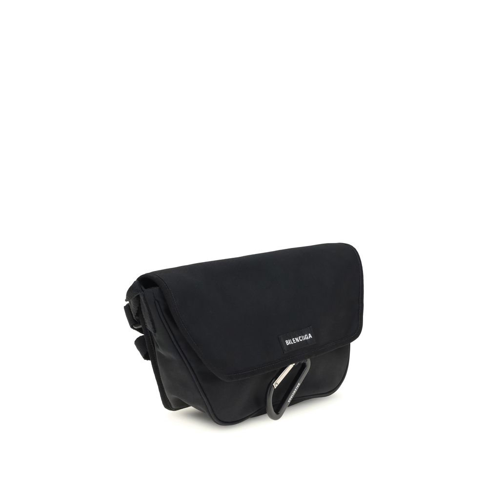 Sac épaule Balenciaga Explorer noir