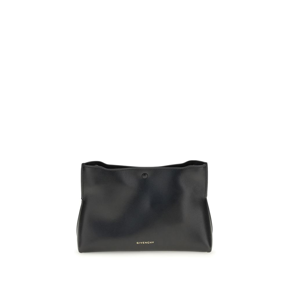 Pochette Givenchy Day en cuir noir