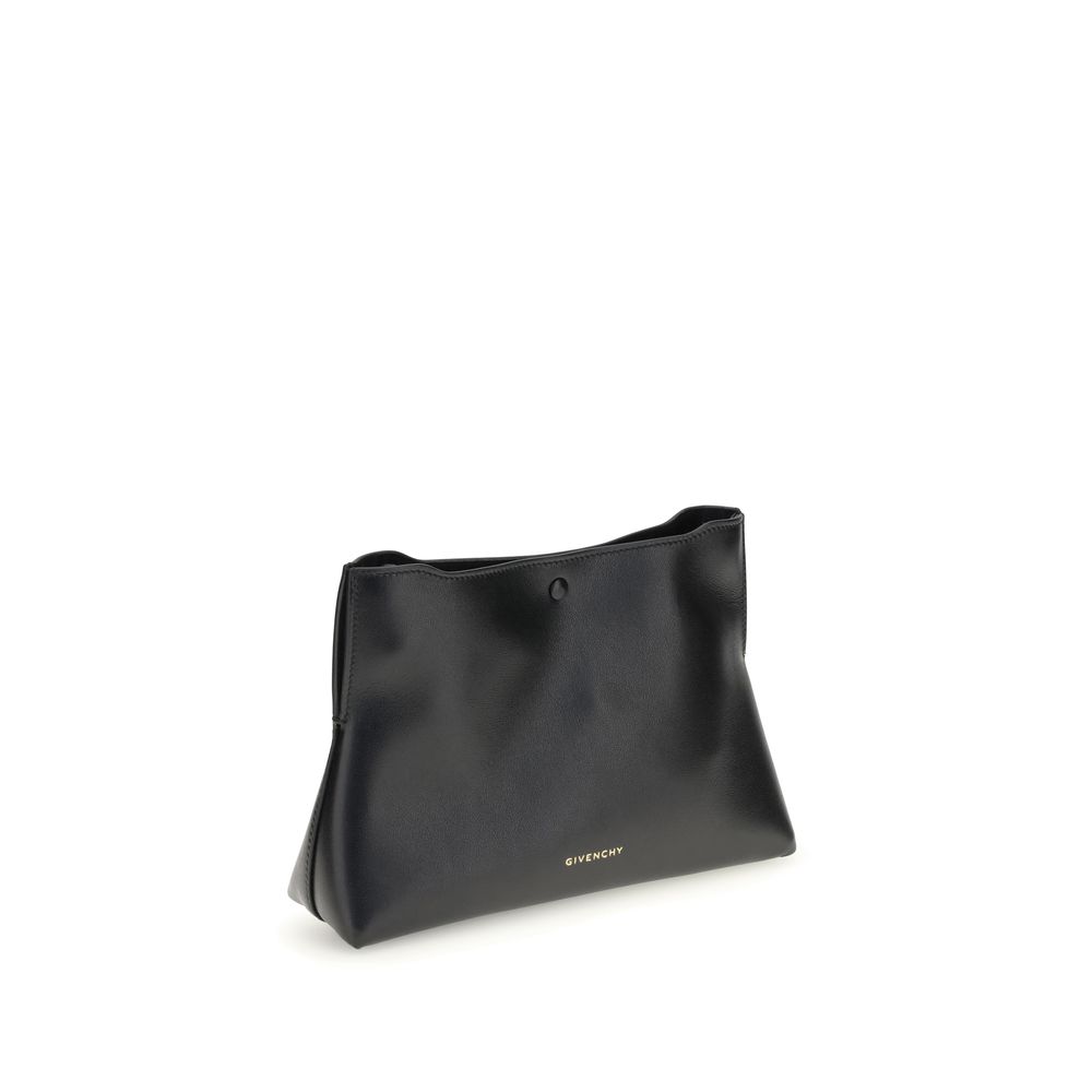 Pochette Givenchy Day en cuir noir