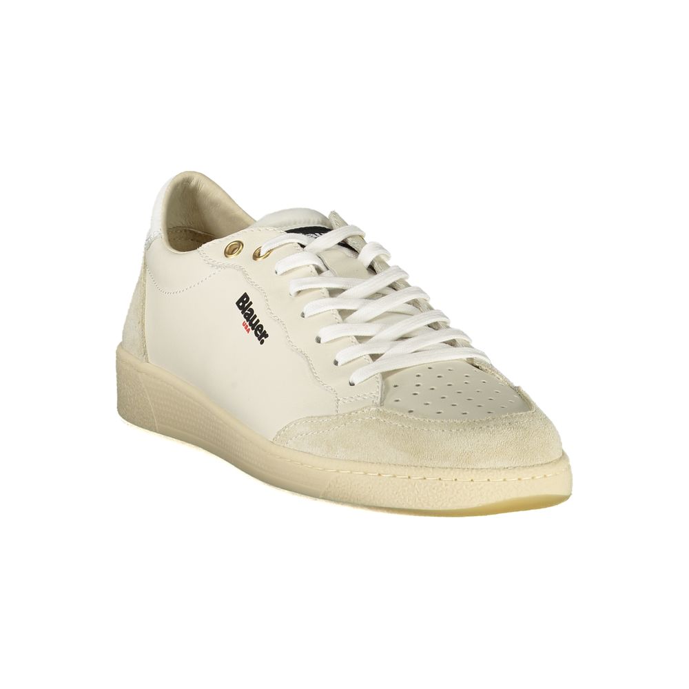 Baskets Blauer Sport blanches