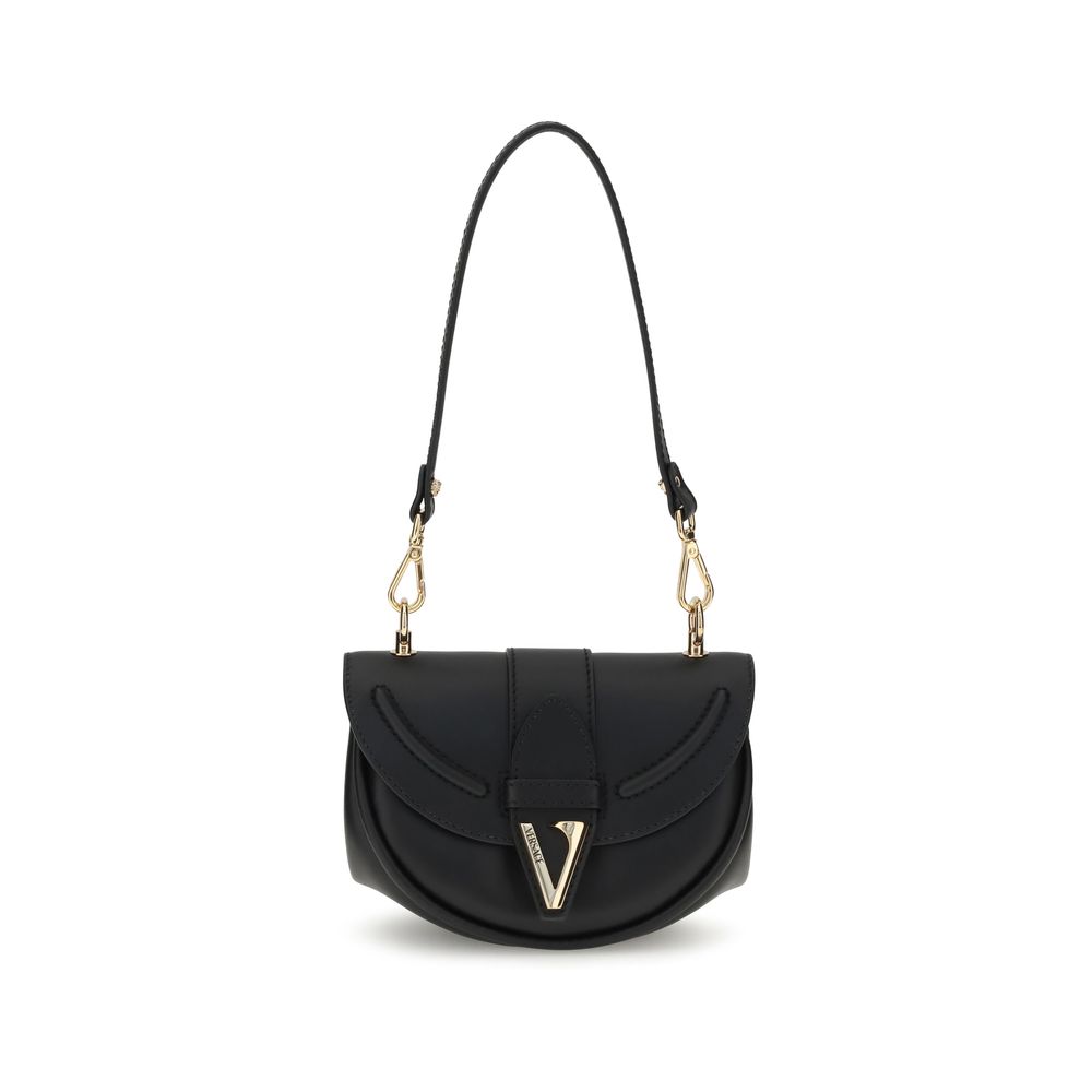 Sac à bandoulière Versace Virtus noir