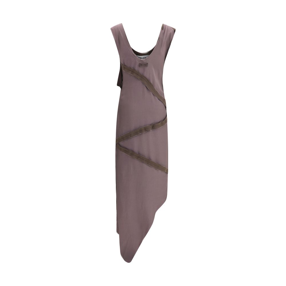 Robe midi The Attico marron