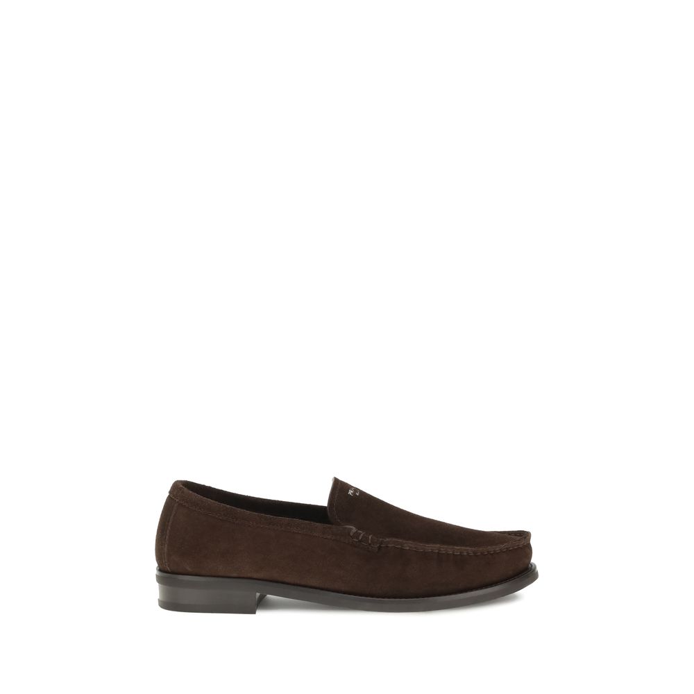 Loafers Prada en cuir marron