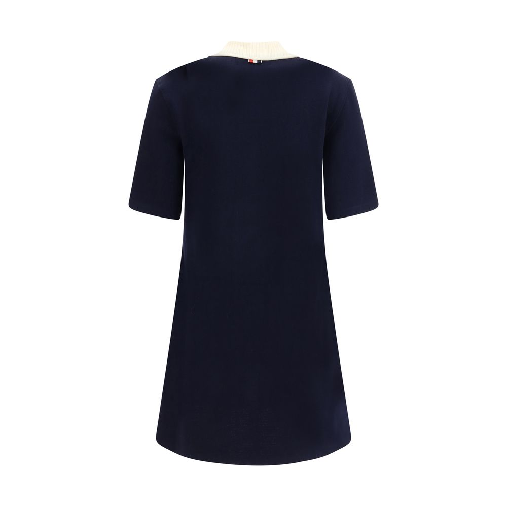 Robe polo Thom Browne noire