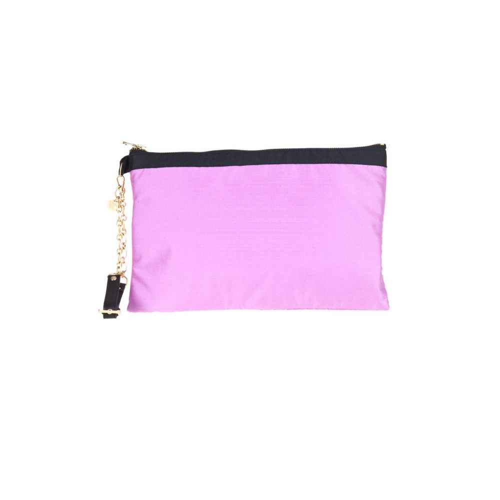 Pochette Zip Logo violet