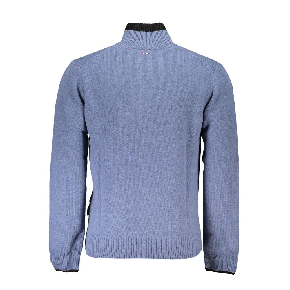Pull marque inconnue bleu