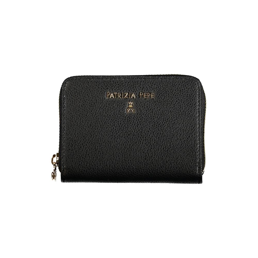 Portefeuille noir cuir