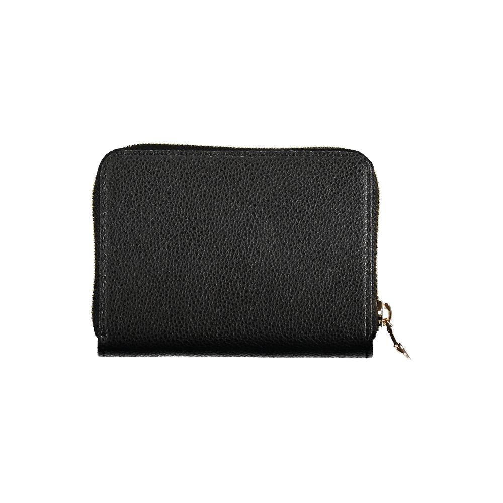Portefeuille noir cuir