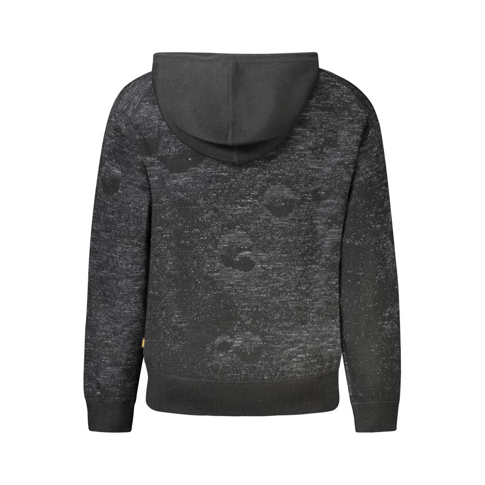 Sweat à capuche Noir Wool avec logo