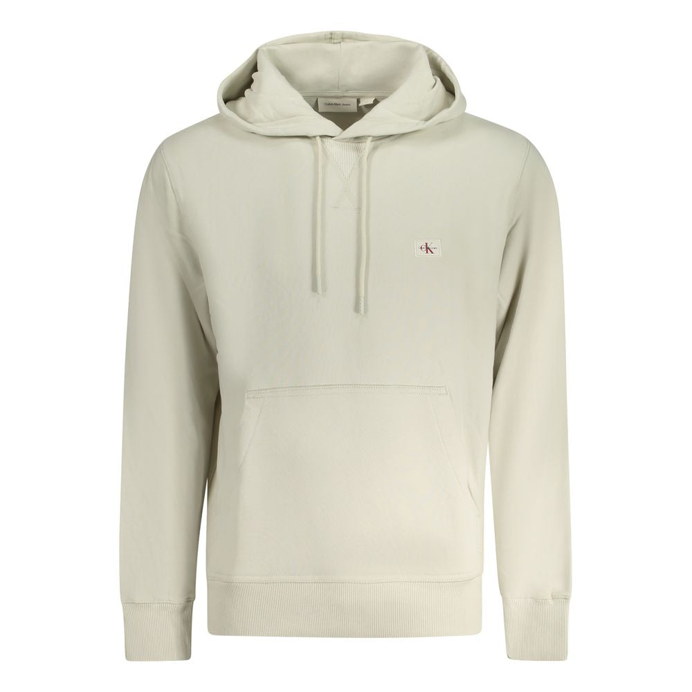 Sweatshirt beige à capuche beige