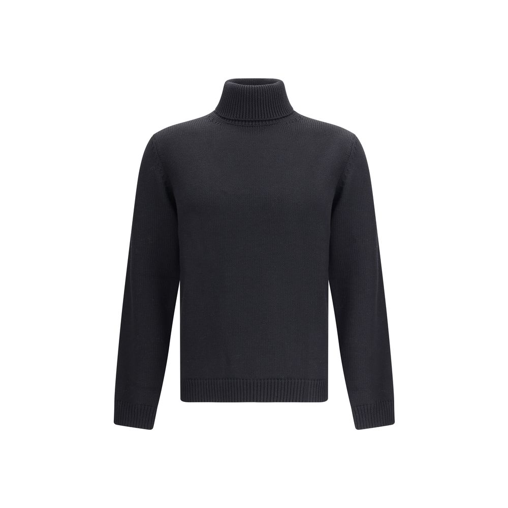 Pull Roberto Collina turtleneck noir
