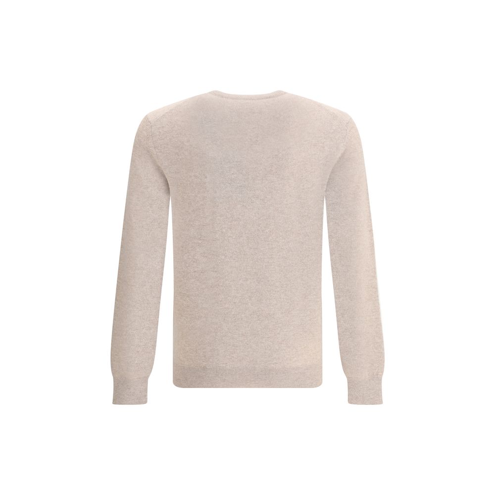 Pull Zegna en cachemire beige