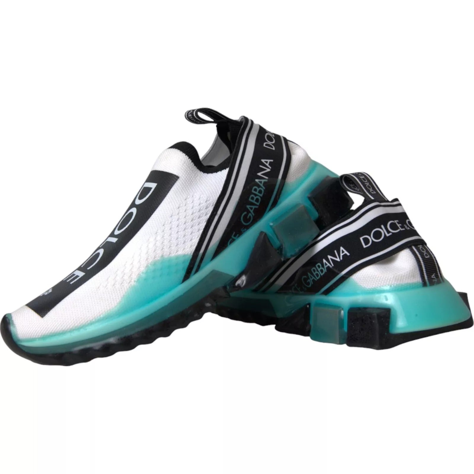 Baskets Sorrento slip-on bleu, blanc, noir